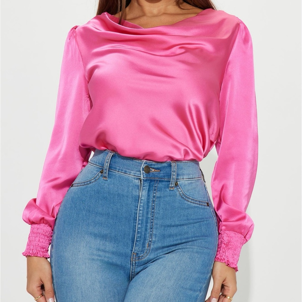 Satin Blouse Top